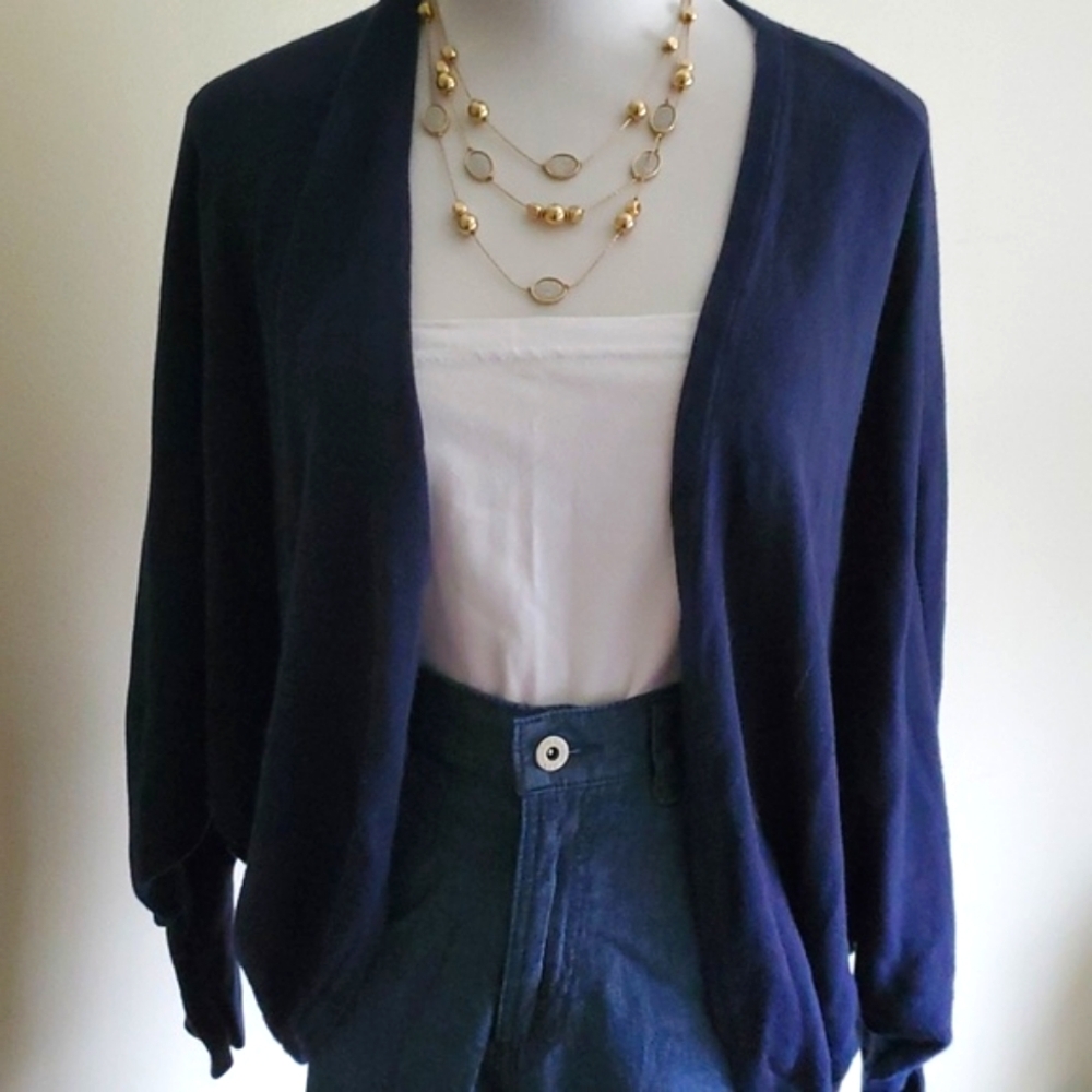 Apt. 9 Navy Cardigan Size Large
